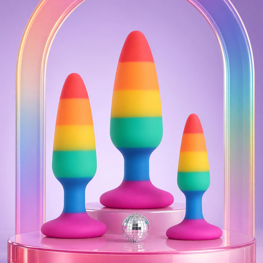 LGBT Rainbow Butt Plug