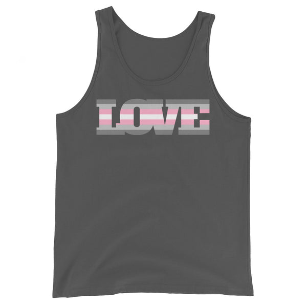 Demigirl Love Unisex Tank Top