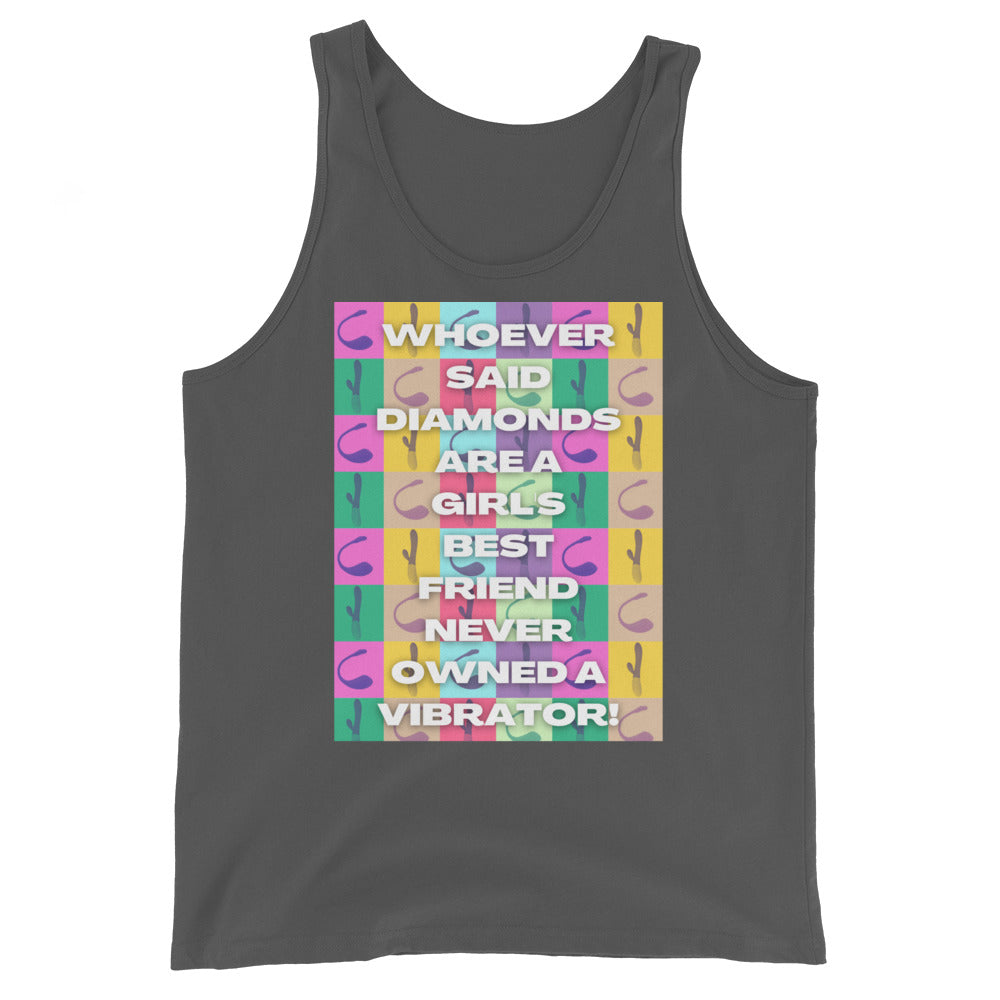 Never Owned A Vibrator Unisex Tank Top