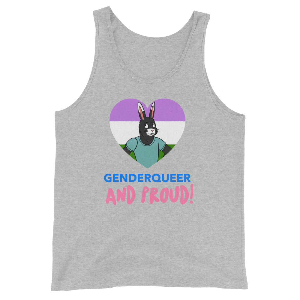 Genderqueer And Proud Unisex Tank Top