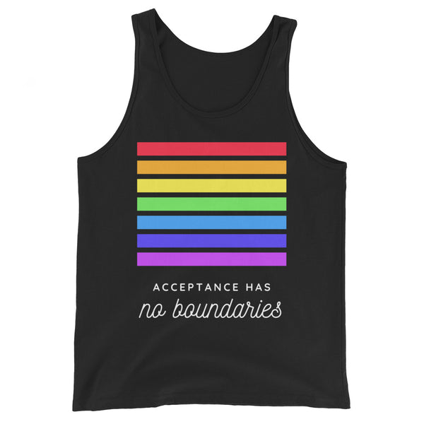 Acceptance Has No Boundaries Unisex Tank Top