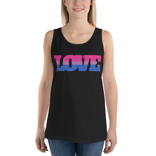 Bisexual Love Unisex Tank Top