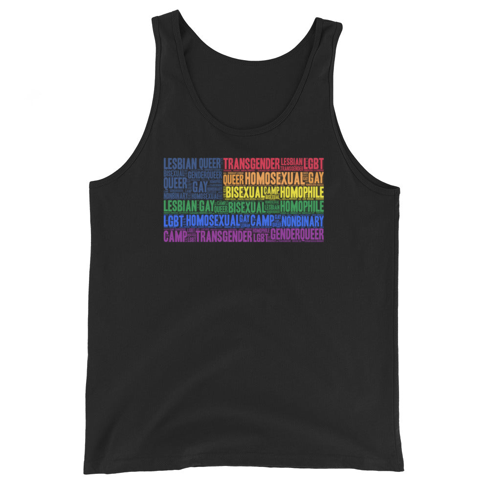 Gay USA Unisex Tank Top