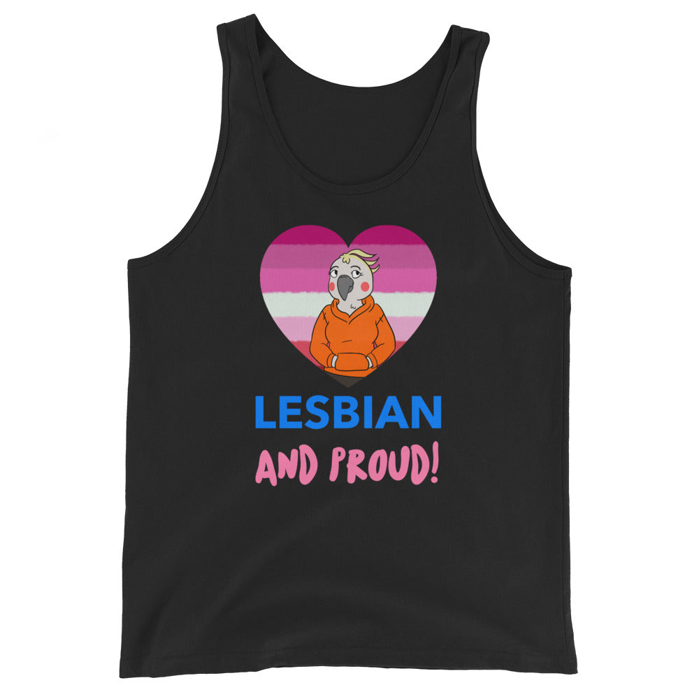 Lesbian And Proud Unisex Tank Top