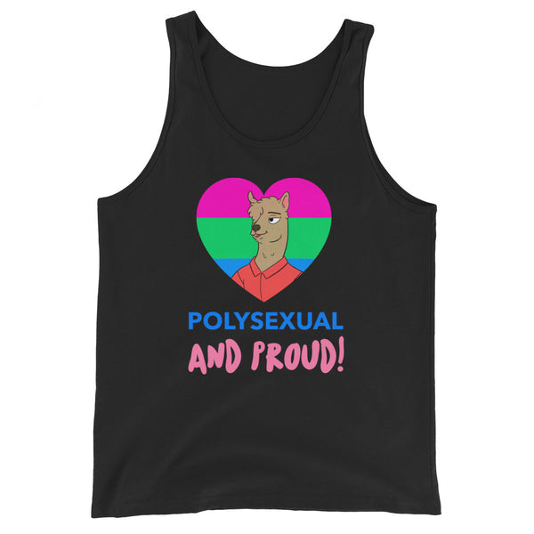 Polysexual And Proud Unisex Tank Top