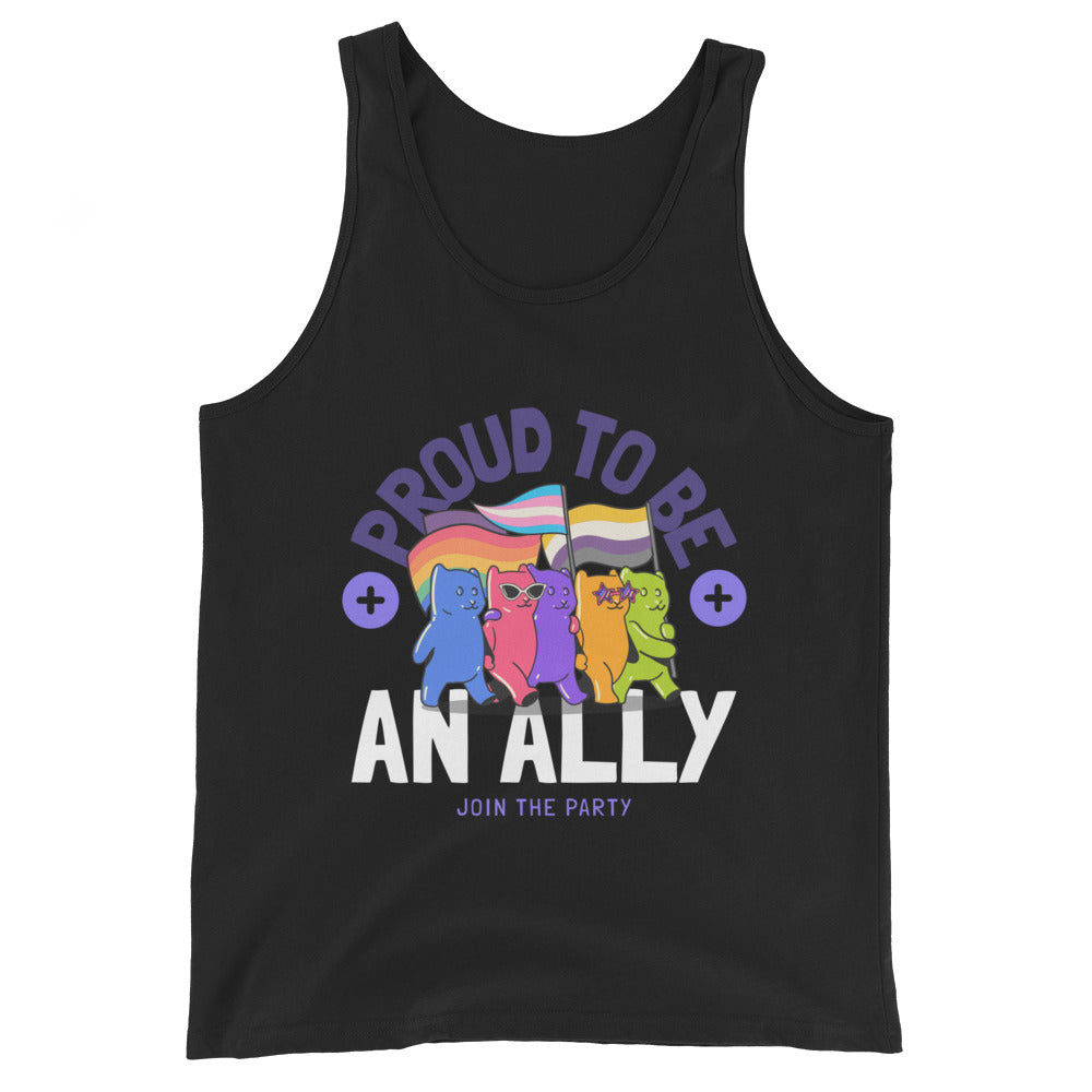 Proud To Be An Ally Unisex Tank Top