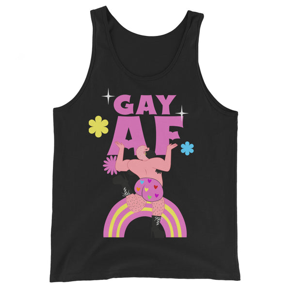 Gay AF Unisex Tank Top