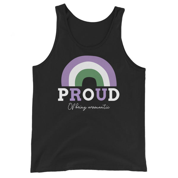 Proud Of Being Aromantic Unisex Tank Top