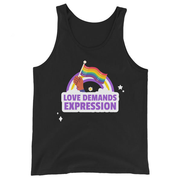 Love Demands Expression Unisex Tank Top