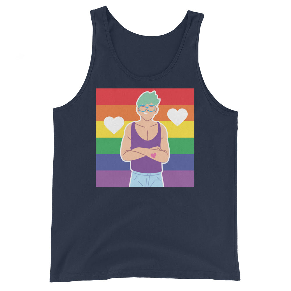 Queer Love Unisex Tank Top – Queer In The World: The Shop