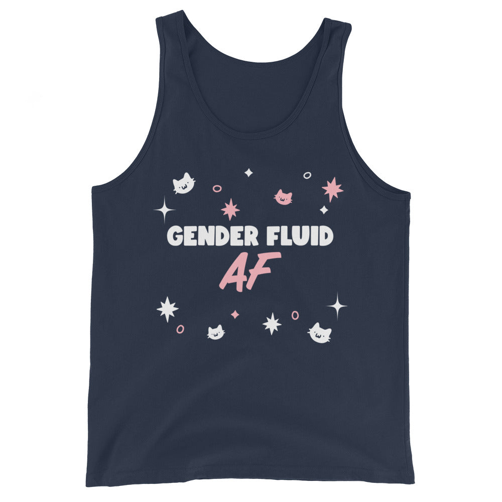 Gender Fluid AF Unisex Tank Top