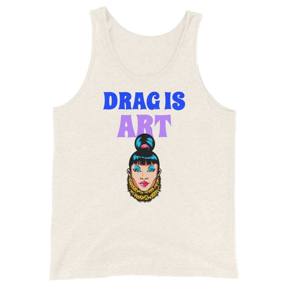 Drag Is Art Unisex Tank Top