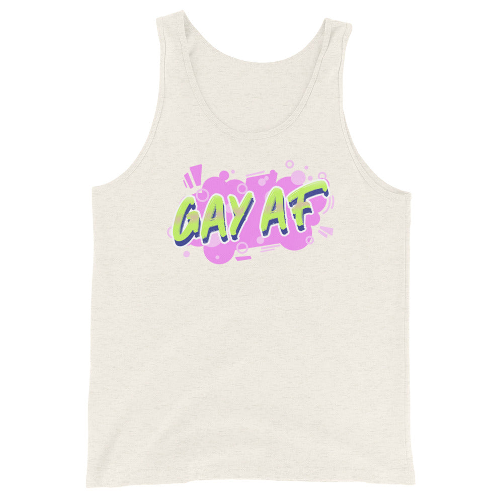 Gay AF Unisex Tank Top