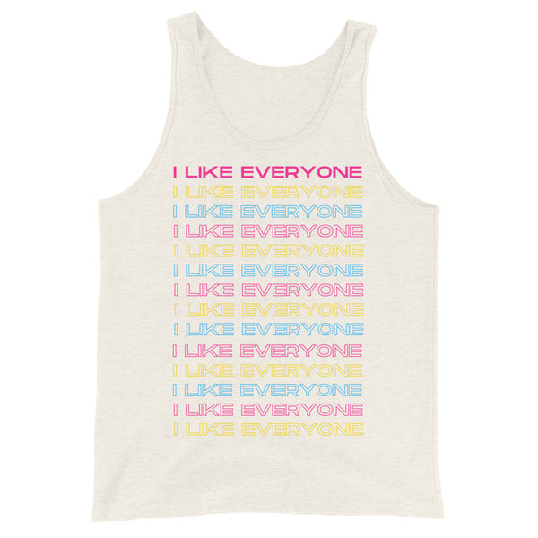 I Like Everyone Unisex Tank Top