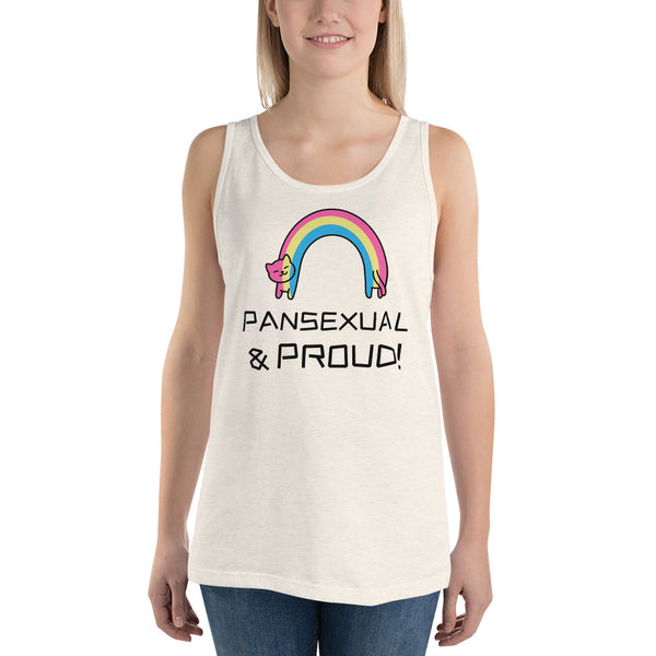 Pansexual & Proud Unisex Tank Top