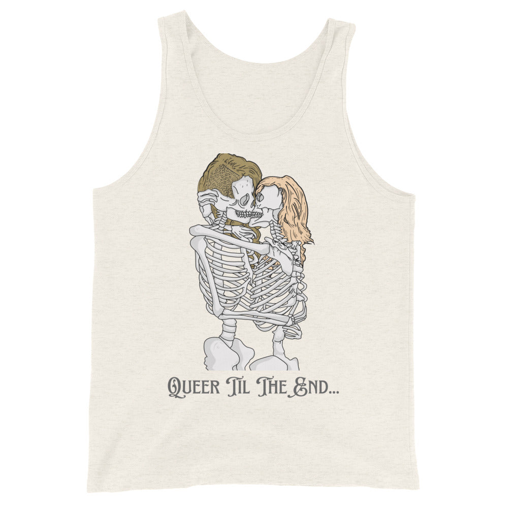 Queer Til The End Unisex Tank Top