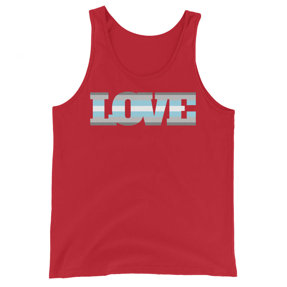 Demiboy Love Unisex Tank Top