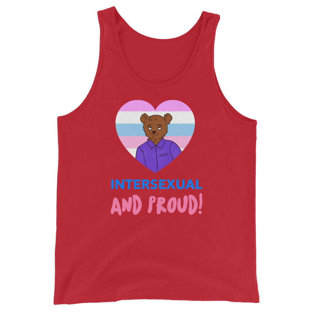 Intersexual And Proud Unisex Tank Top