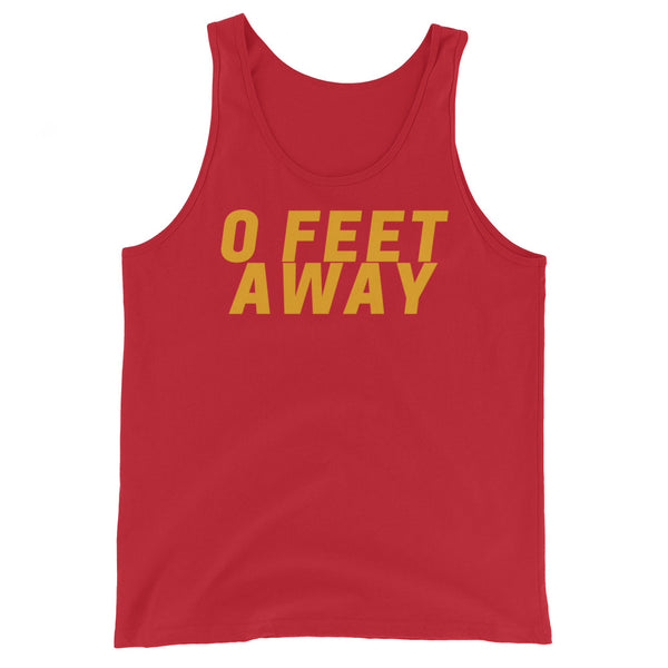 Zero Feet Away Grindr Unisex Tank Top