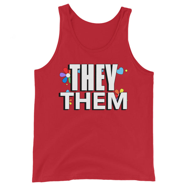 They / Them Unisex Tank Top