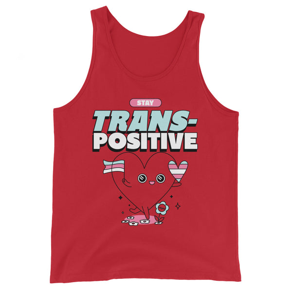 Stay Trans-Positive Unisex Tank Top