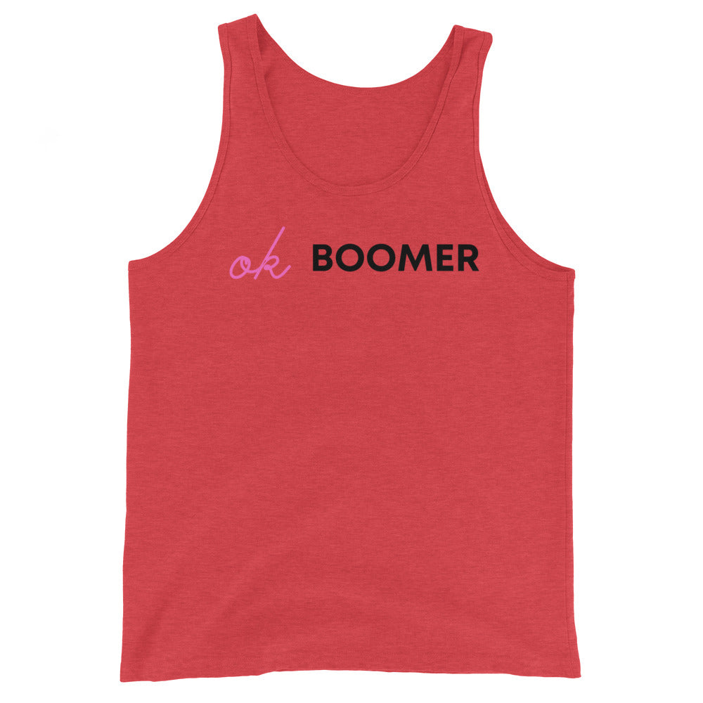 Ok Boomer Unisex Tank Top