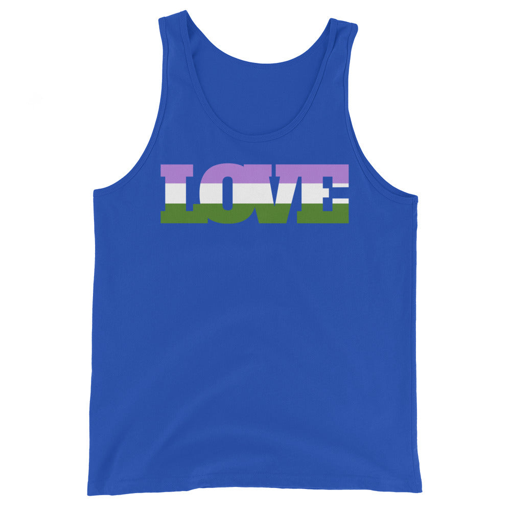 Genderqueer Love Unisex Tank Top