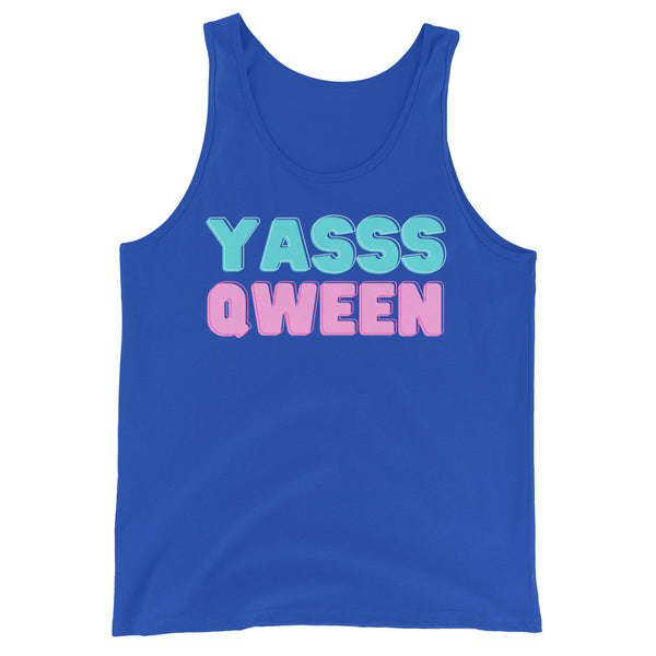 Yasss Qween Diva Unisex Tank Top