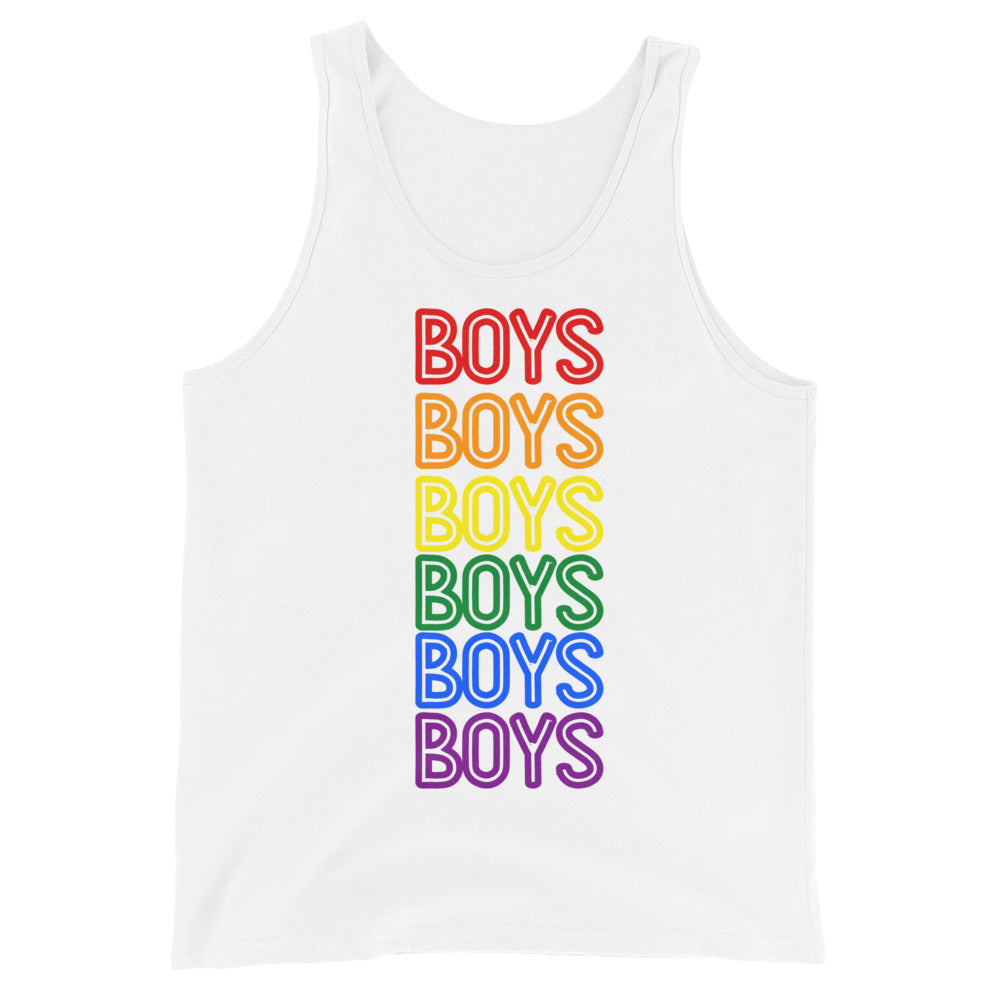 Boys Boys Boys Unisex Tank Top