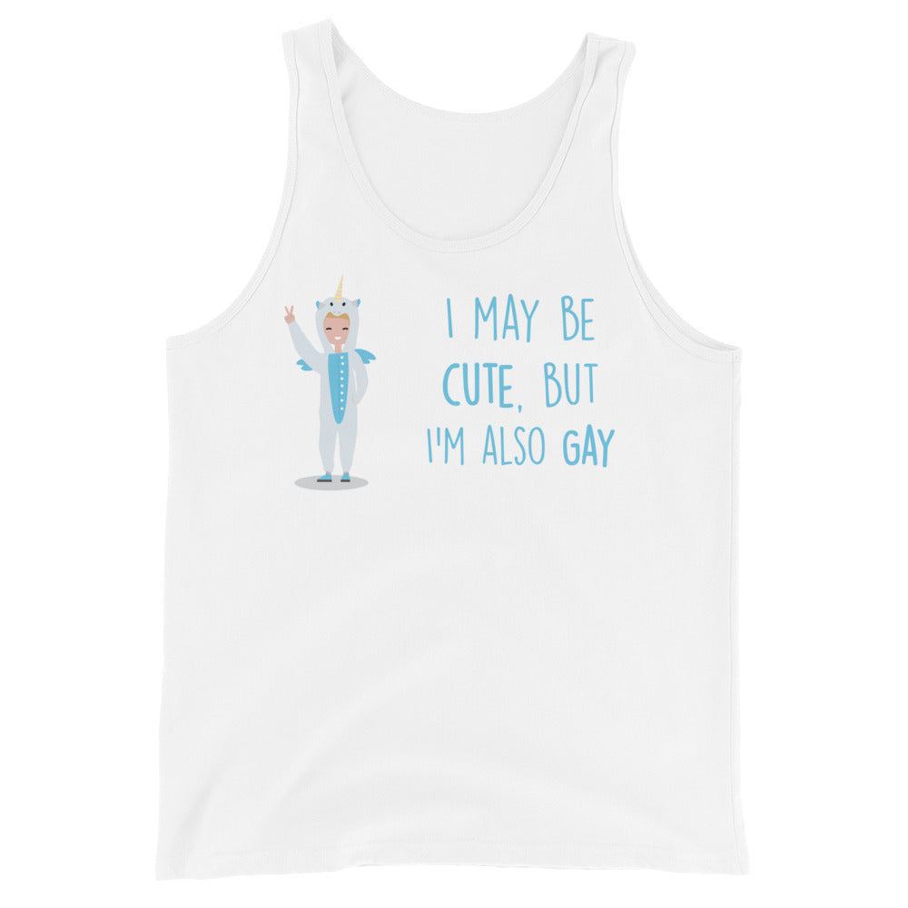 Cute But Gay Unisex Tank Top