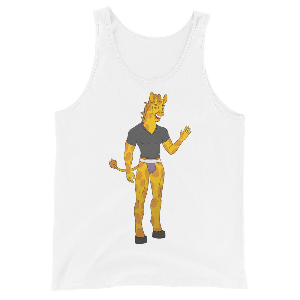 Gay Giraffe Unisex Tank Top