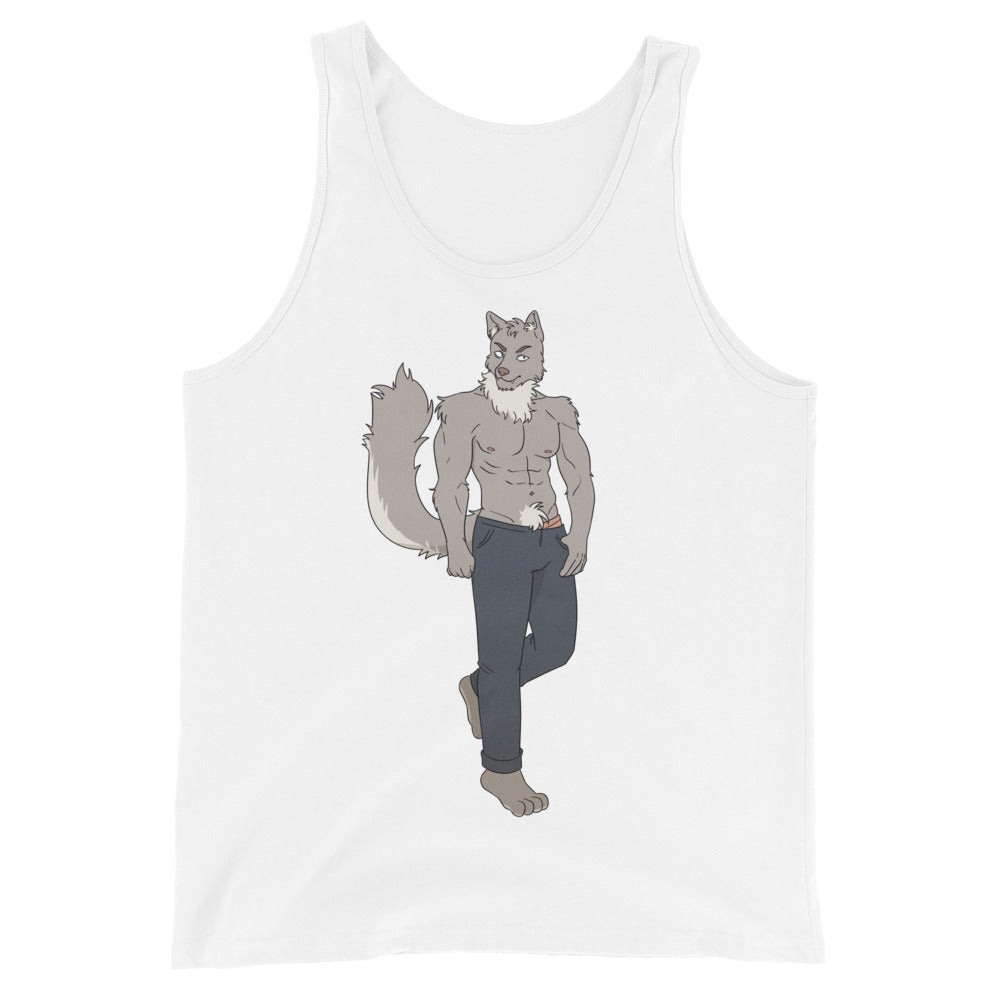 Gay Wolf Unisex Tank Top