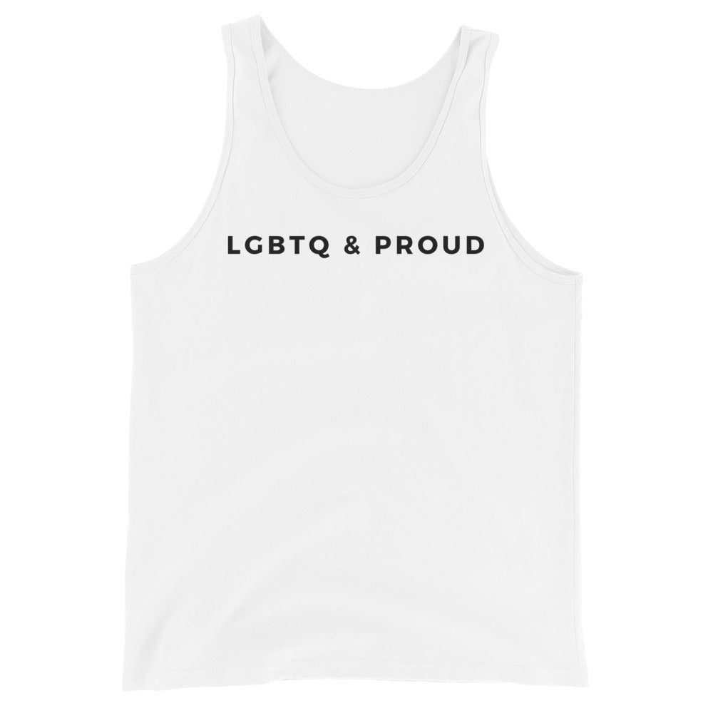 LGBTQ & Proud Unisex Tank Top