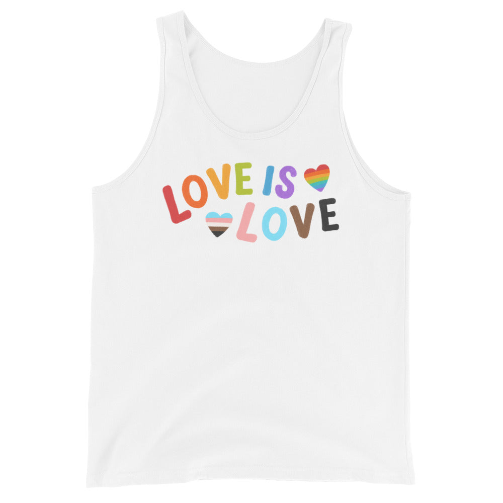 Love Is Love  LGBTQ Unisex Tank Top