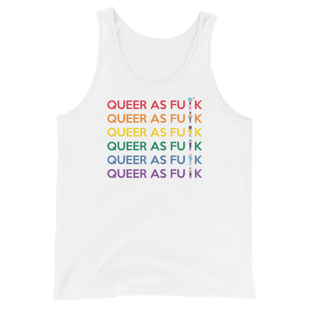 Queer As Fu#k Unisex Tank Top