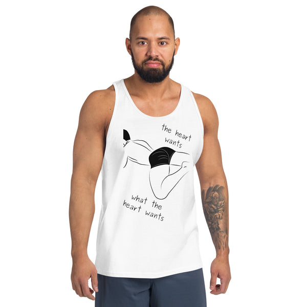 The Heart Wants What The Heart Wants Unisex Tank Top