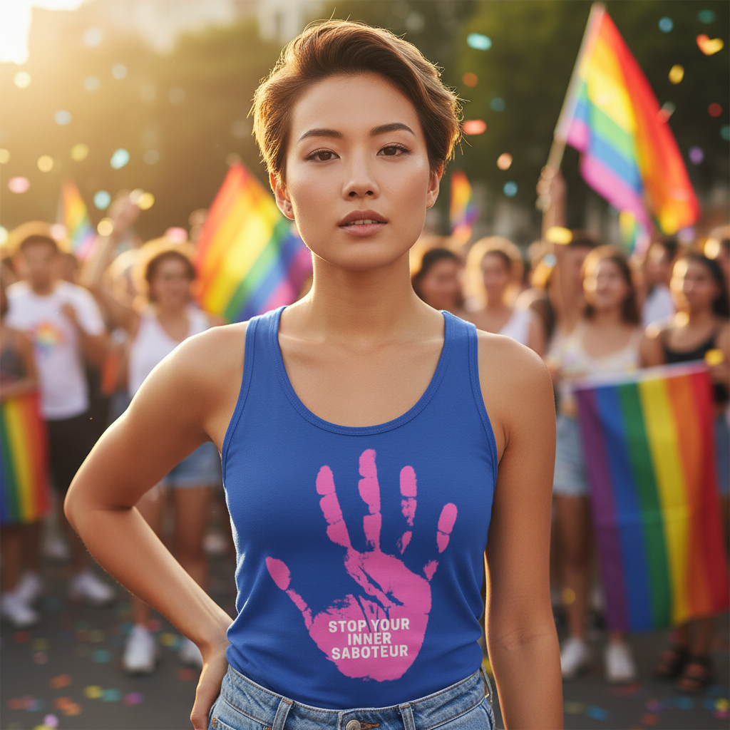 Stop Your Inner Saboteur Unisex Tank Top