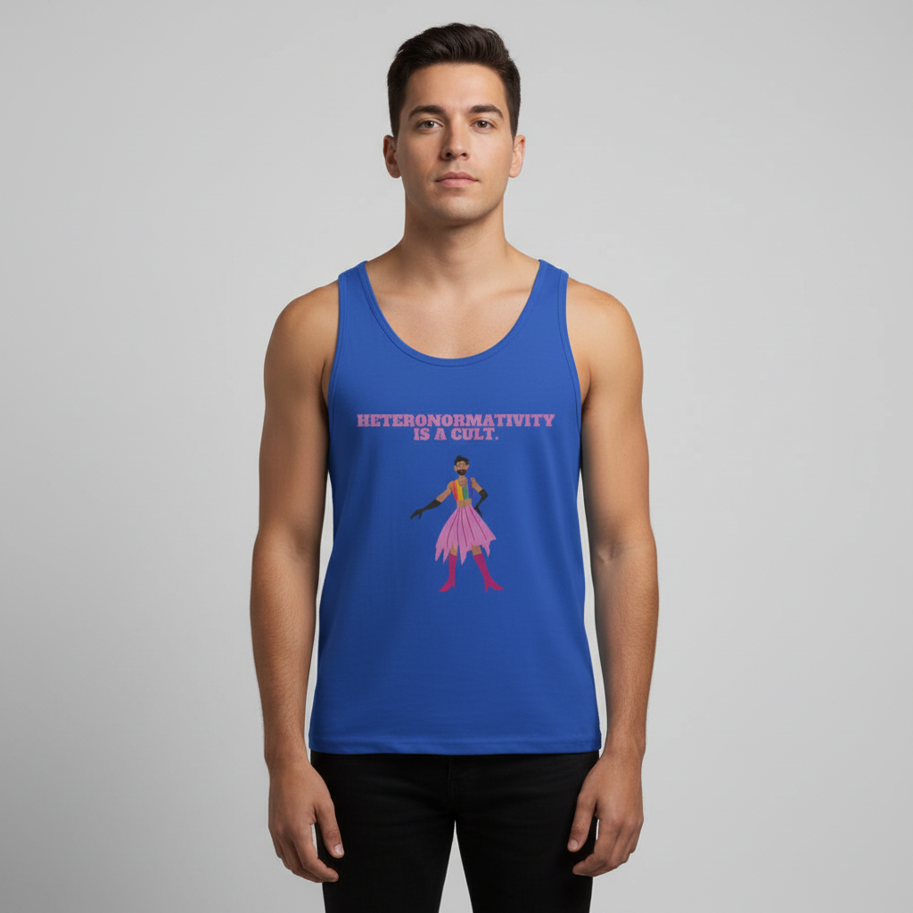 Heteronormativity Is A Cult Unisex Tank Top