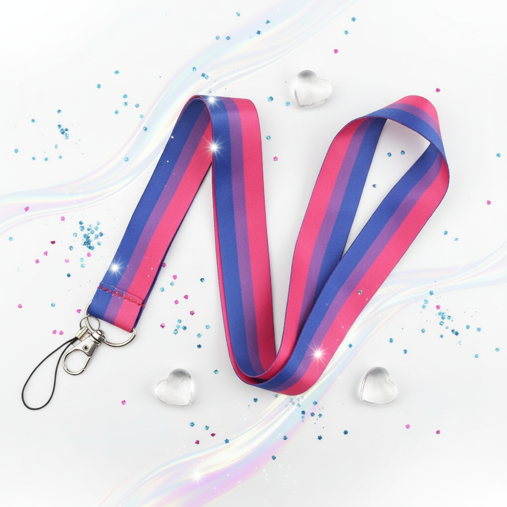 Bisexual Pride Lanyard