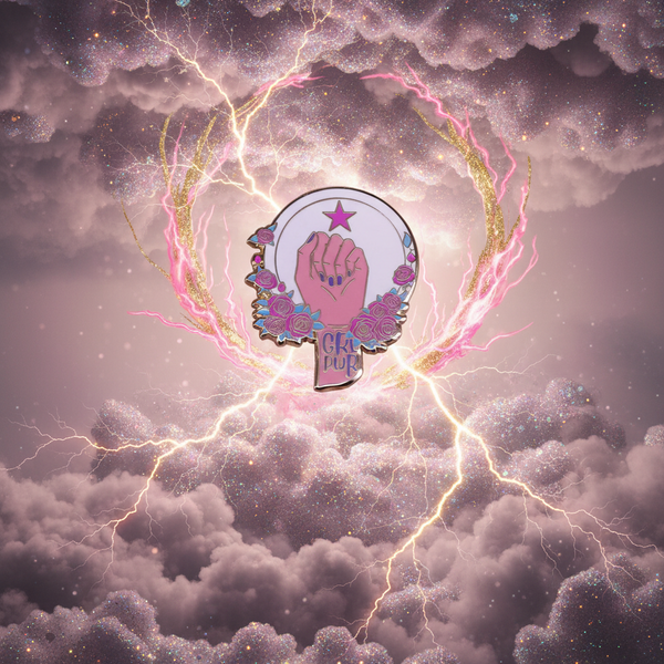 Girl PWR Enamel Pin