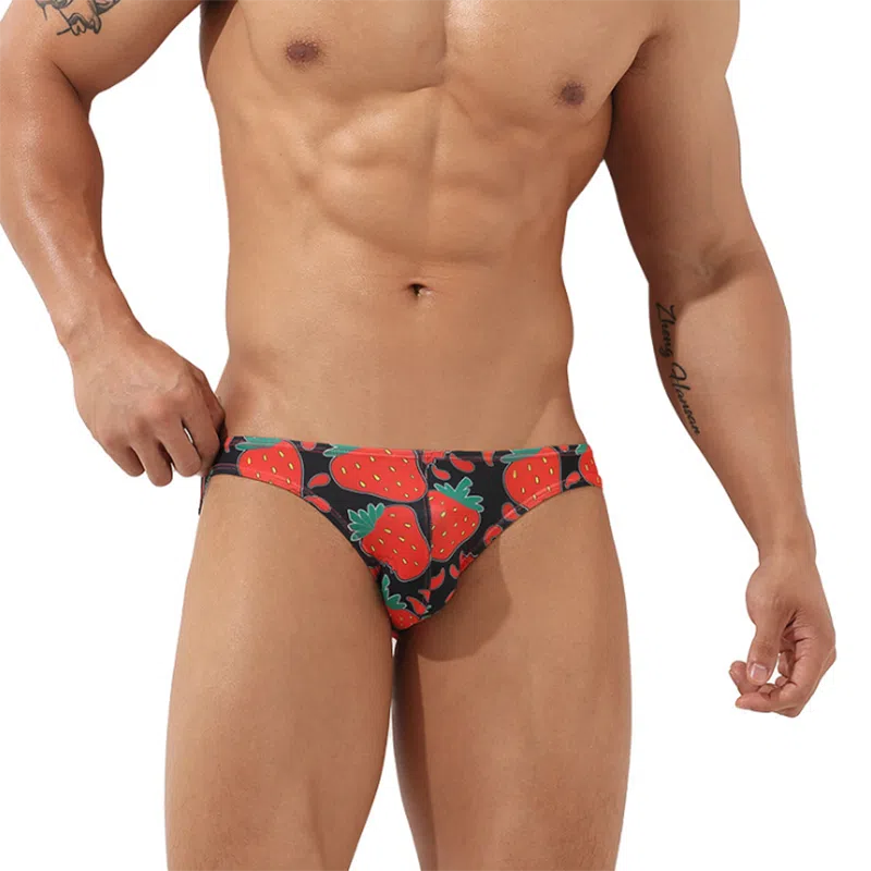  Fruity Strawberry Briefs by Queer In The World sold by Queer In The World: The Shop - LGBT Merch Fashion