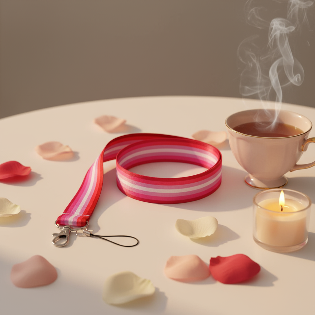 Lesbian Pride Lanyard