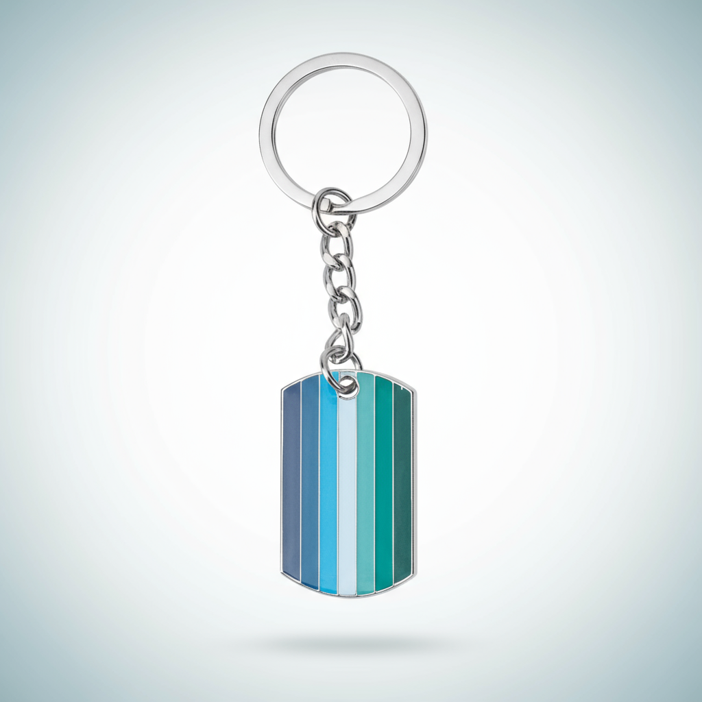 Gay Male Pride Keychain
