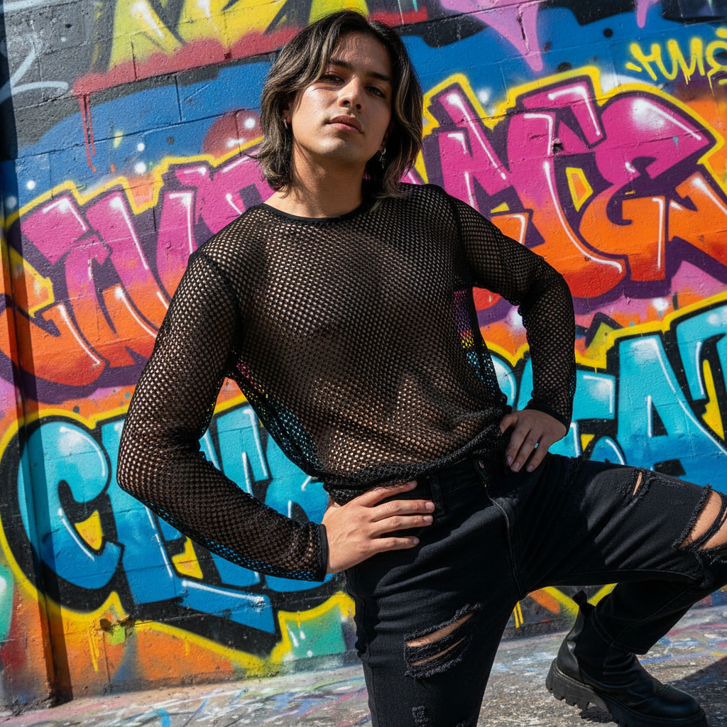 Gay Fishnet T-Shirt