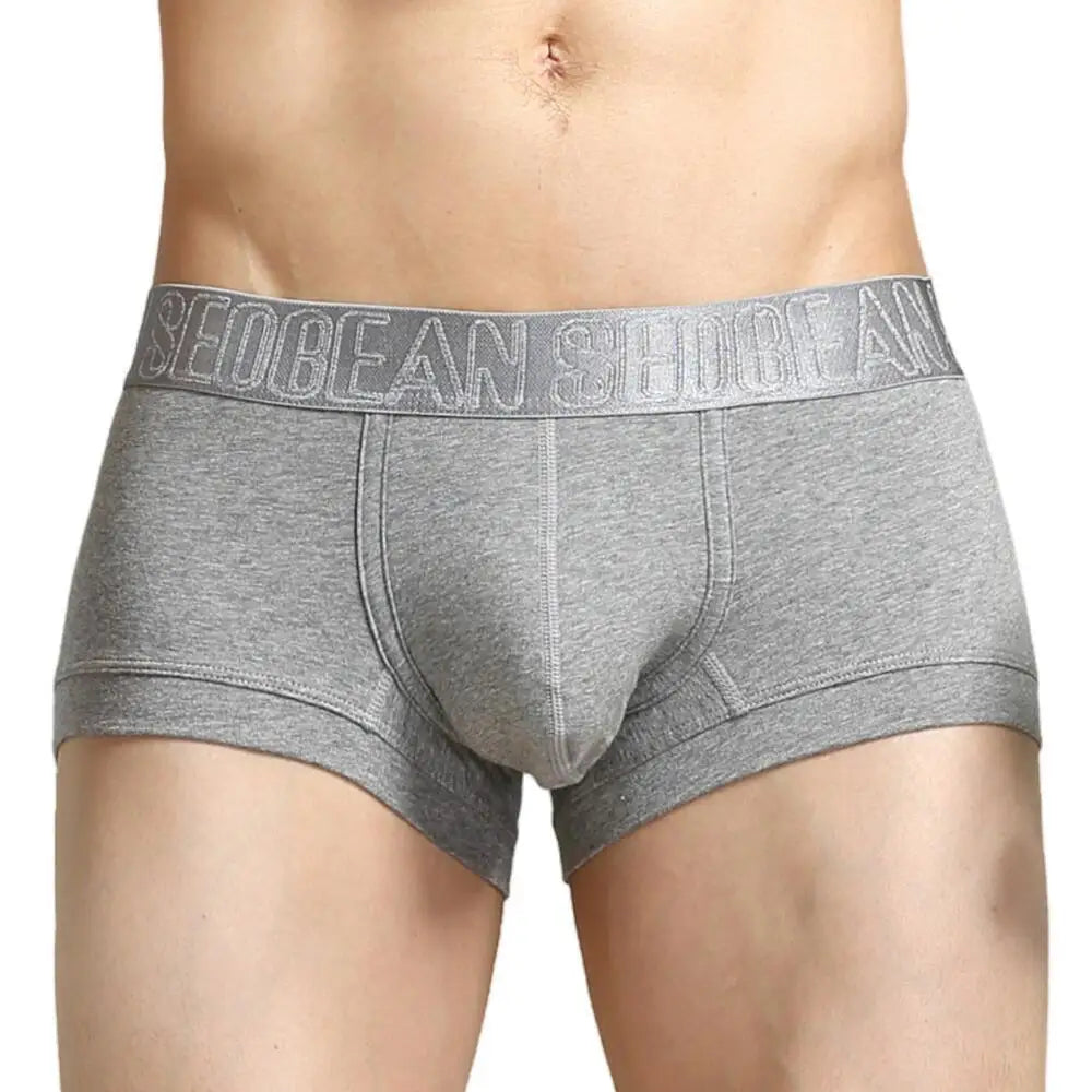 Seobean everyday cotton boxer briefs photographed for the product listing.
