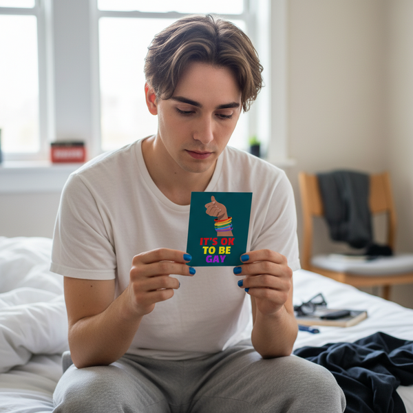 It's Ok To Be Gay Postcard