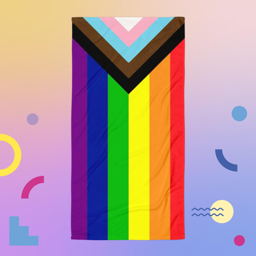 LGBT Progress Pride Towel