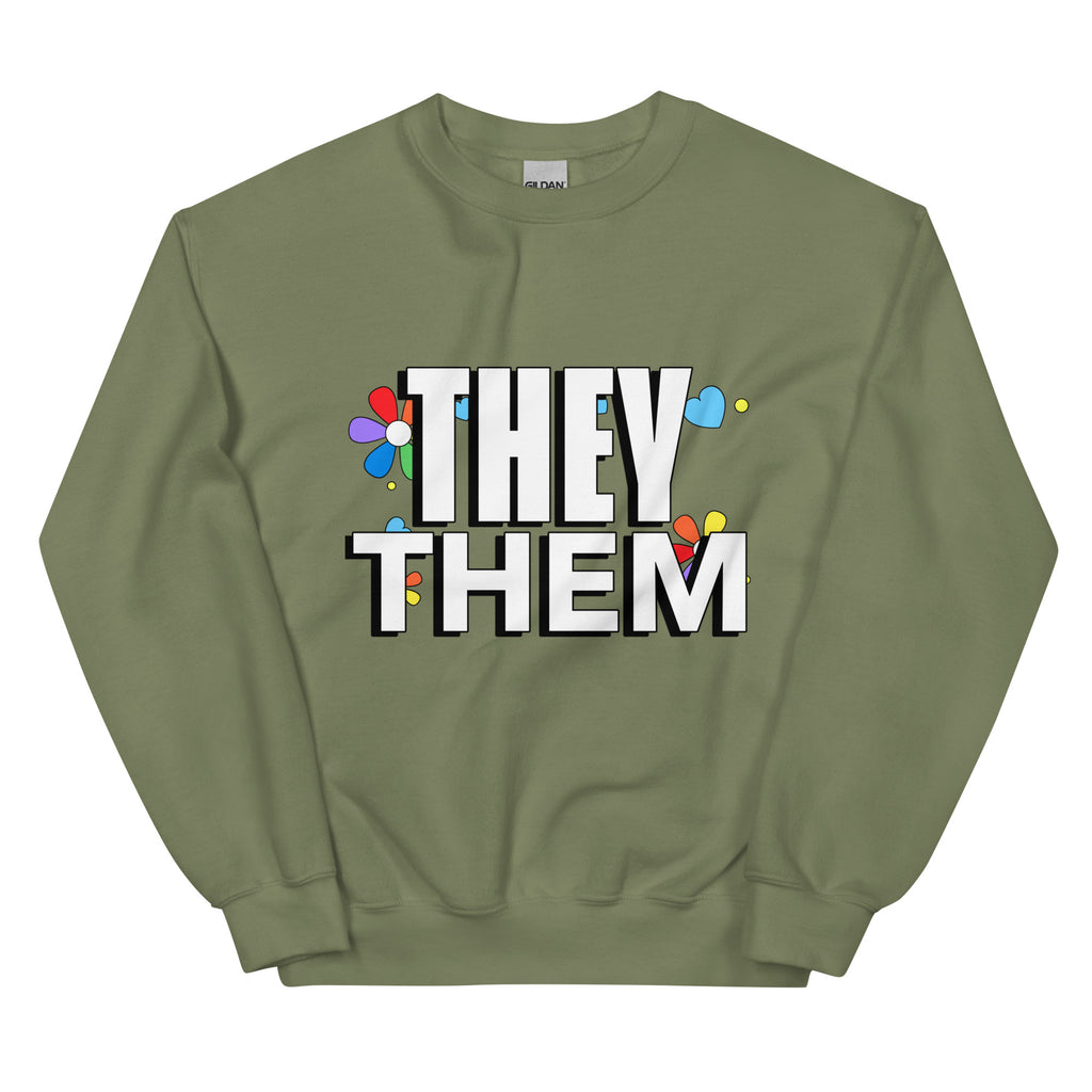 They / Them Unisex Sweatshirt
