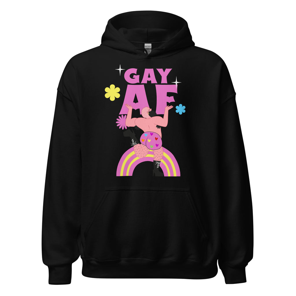 Gay AF Unisex Hoodie