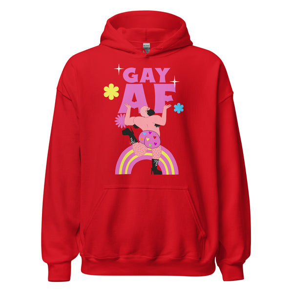 Gay AF Unisex Hoodie